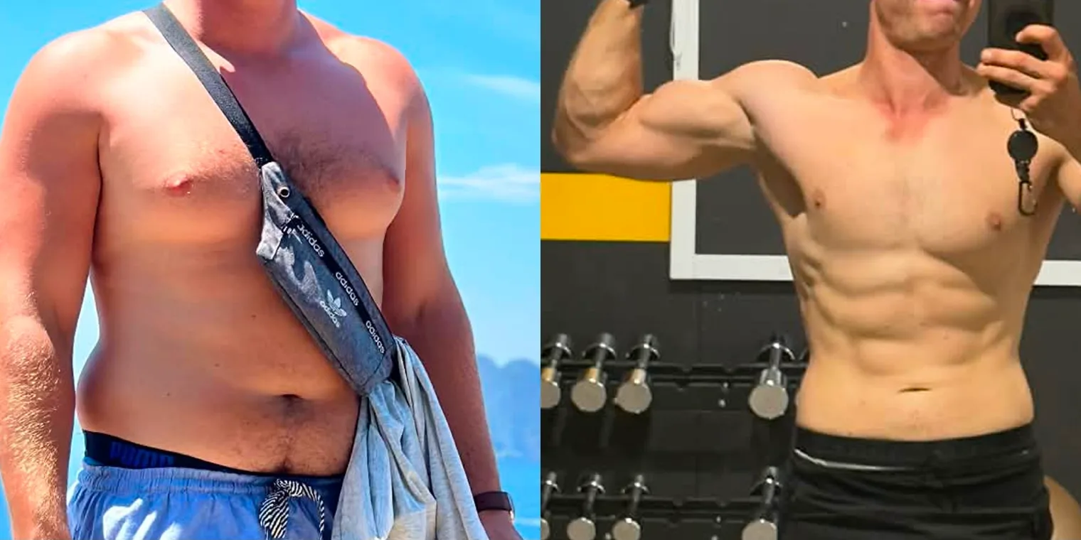 Before and after photos